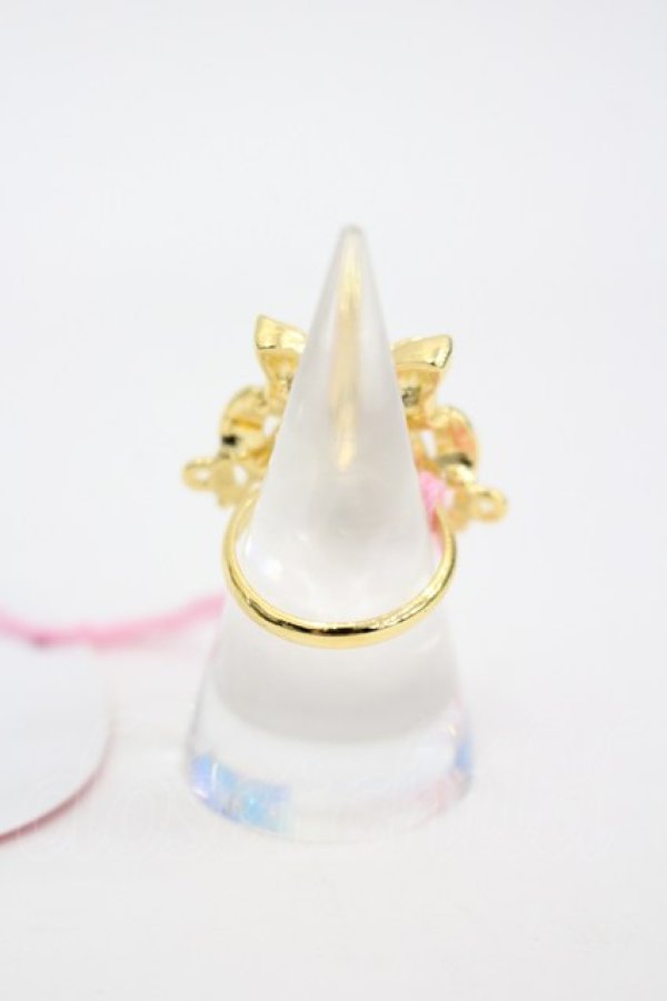 画像2: BABY,THE STARS SHINE BRIGHT / シャイニークリスタルリング  ゴールドＸクリア I-26-03-04-109-BA-AC-SA-ZI (2)