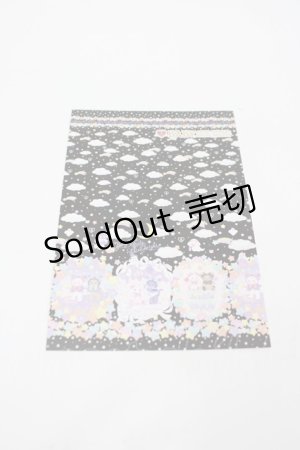 画像: BABY,THE STARS SHINE BRIGHT / くみゃちゃんのKiraKira Sweets Halloweenポストカード  黒 I-26-03-04-116-BA-ZA-SA-ZI