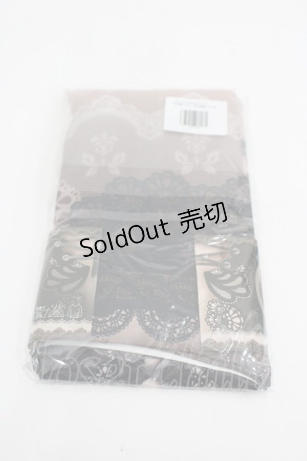 画像2: abilletage / corset tights double lace  ブラック I-26-03-04-117-GO-ZA-SA-ZI (2)