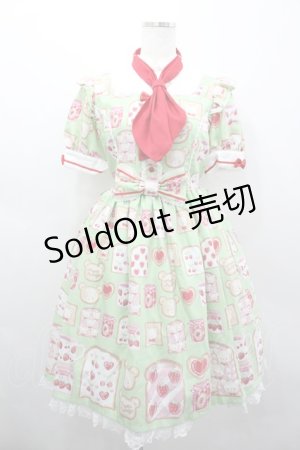 画像: Angelic Pretty / Sunny Day Brunchワンピース  ミント I-26-03-04-015-AP-OP-SA-ZI