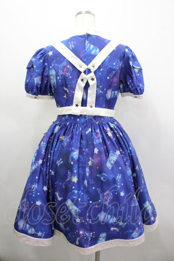 画像3: Angelic Pretty / Galaxy Cocktailワンピース  紺 I-26-03-04-017-AP-OP-SA-ZI (3)