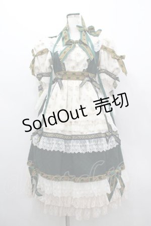 画像: BABY,THE STARS SHINE BRIGHT / Mazrka〜乙女なJolie fleur〜ワンピースドレス・ヘッドドレスSet  グリーン I-26-03-04-019-BA-OP-SA-ZI