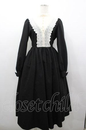 画像: Innocent World / キャトリーヌ（長袖）ワンピース M 黒 I-26-03-04-029-IW-OP-TE-ZI