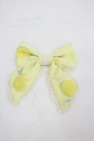 画像: Angelic Pretty / Fruity Lemonリボンクリップ  イエロー I-26-03-05-050-AP-AC-SA-ZI