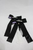 画像2: Angelic Pretty / レースリボンクリップセット  黒Ｘ白 I-26-03-05-051-AP-AC-SA-ZI (2)