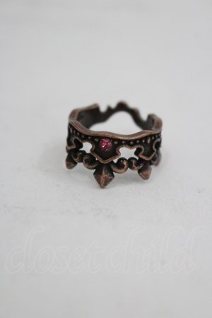 画像: Q-pot. / Q-pot.×うたのプリンスさまっ♪ Sweets Vampire リング  アンティークピンクゴールド I-26-03-05-053-QP-AC-SA-ZI