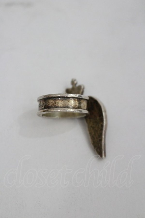 画像2: Jane Marple / クラウン羽根リング 約10号 シルバー I-26-03-05-054-JM-AC-SA-ZI (2)
