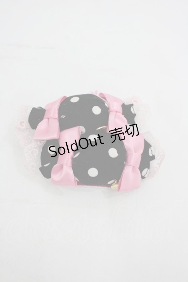 画像1: Angelic Pretty / Candy PopクリップSet  黒Ｘピンク I-26-03-05-060-AP-AC-SA-ZI (1)