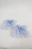 画像1: Angelic Pretty / Dreamy Night Cakesお袖とめ  サックス I-26-03-05-064-AP-ZA-SA-ZI (1)