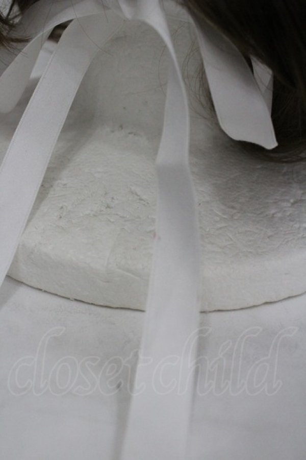 画像2: axes femme kawaii / トーションレースヘッドドレス  白 I-26-03-05-067-AX-AC-SA-ZI (2)