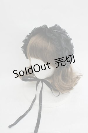 画像: metamorphose / レースアップヘッドドレス  黒 I-26-03-05-069-ME-AC-SA-ZI