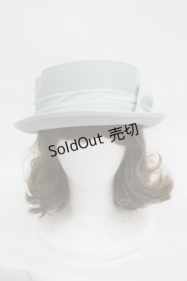画像1: Coco&Ami / 大人モダンハット M-L調整可 ミント I-26-03-05-074-LO-AC-SA-ZI (1)