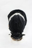 画像3: metamorphose / 別珍ボンネット  黒 I-26-03-05-076-ME-AC-SA-ZI (3)