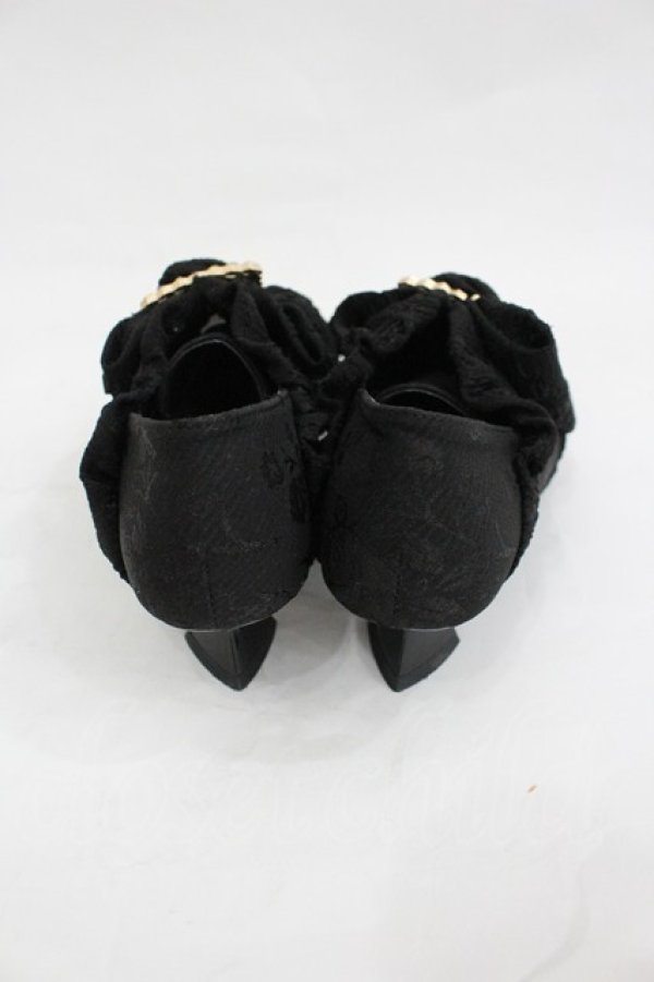 画像3: axes femme kawaii / ロココシューズ S 黒 I-26-03-05-006-AX-SH-SA-ZI (3)