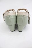 画像3: axes femme / クロスストラップパンプス M グリーン I-26-03-05-007-AX-SH-SA-ZI (3)
