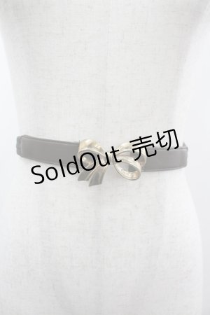 画像: LOLITAその他(お買取対象外) / リボンモチーフベルト  ブラウンＸゴールド I-26-03-05-092-LO-ZA-SA-ZI