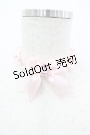 画像: Angelic Pretty / Princessリボンデコレーションチョーカー  ピンク I-26-03-05-095-AP-AC-SA-ZI