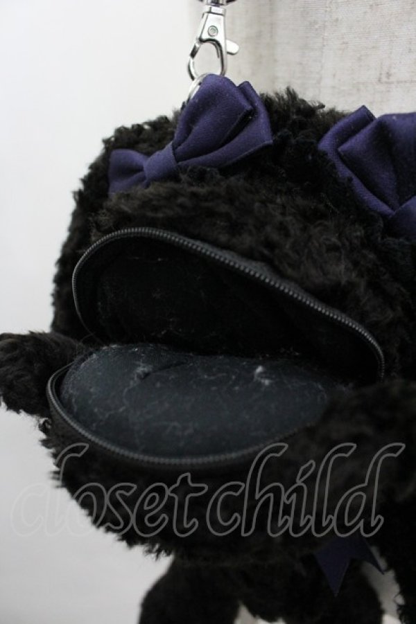 画像4: BABY,THE STARS SHINE BRIGHT / うさくみゃポシェット  黒 I-26-03-05-097-BA-BG-SA-ZI (4)