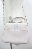 画像3: pium / プレゼントリボンキルティングミニバッグ  ピンク×シルバー I-26-03-05-098-0-BG-TE-ZI (3)