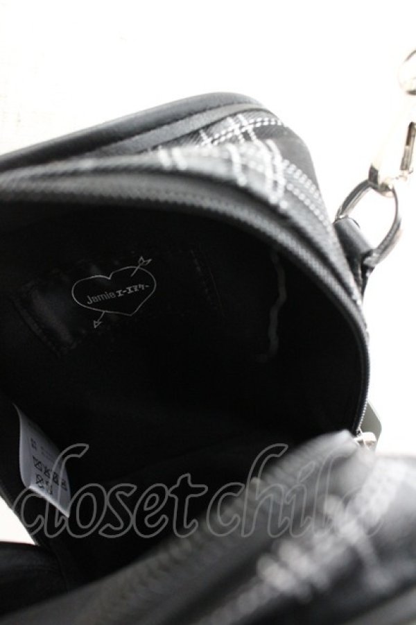 画像4: Jamie エーエヌケー / 2025年 Jamieエーエヌケー HappyBag ゴシックチェックポシェット 単品  グレーチェック I-26-03-05-099-LO-TO-TE-ZI (4)