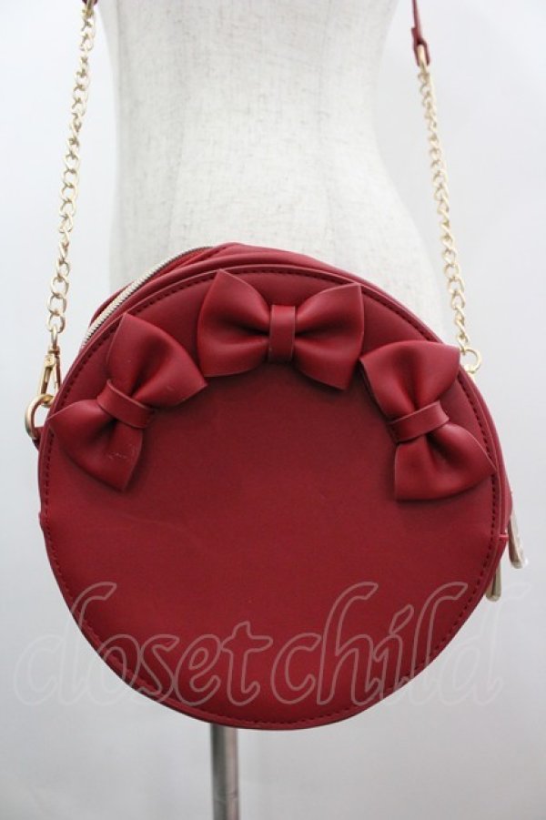 画像2: m petit by misako / サンリオコラボ ショルダーバッグ  赤 I-26-03-05-100-LO-BG-SA-ZI (2)