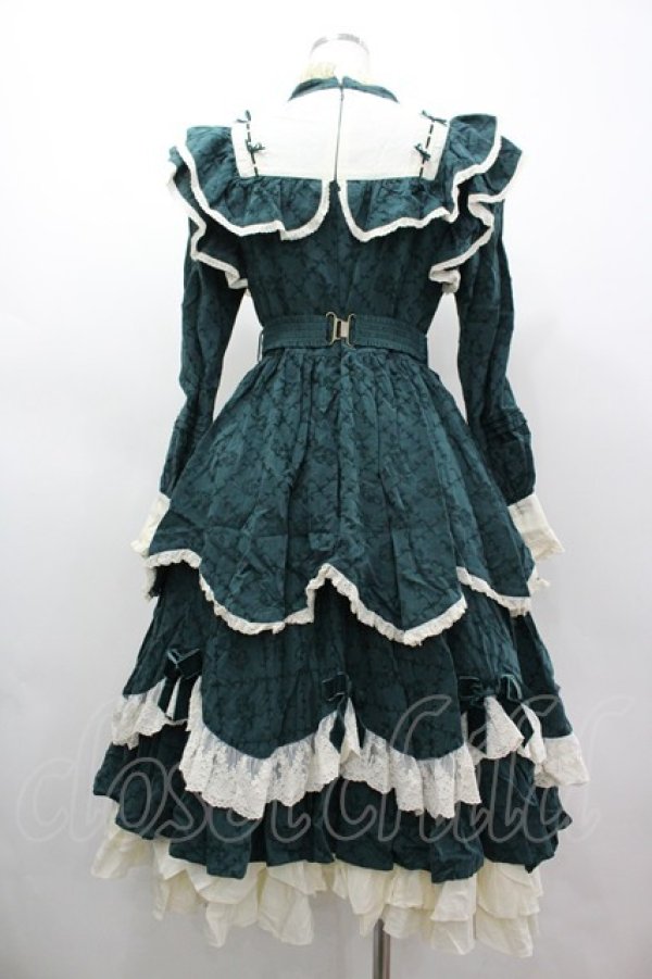 画像2: Hoshibako Works / 西洋人形魔法ワンピース M グリーン I-26-03-05-107-LO-OP-SA-ZI (2)