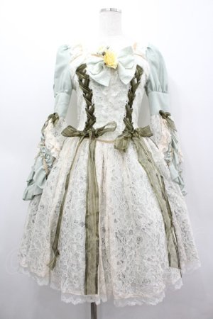 画像: BABY,THE STARS SHINE BRIGHT / Sleeping Beautyローズワンピース  ミント I-26-03-05-110-BA-OP-SA-ZI