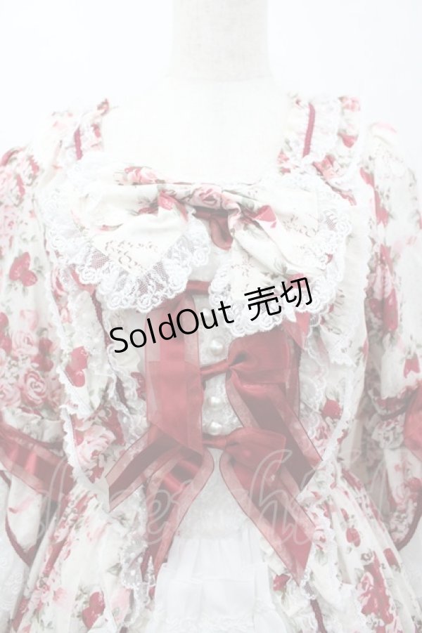 画像3: BABY,THE STARS SHINE BRIGHT / シュガーブーケ柄ロココワンピースドレス  白 I-26-03-05-112-BA-OP-SA-ZI (3)