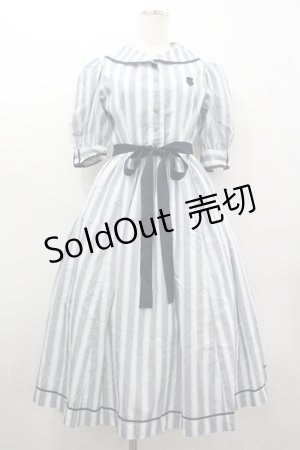 画像: Victorian maiden / ストライプマリンドレス  ネイビー I-26-03-05-113-CL-OP-SA-ZI