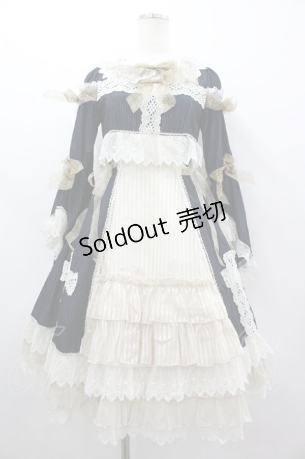 画像1: BABY,THE STARS SHINE BRIGHT / 天国の鍵 Sorellaワンピース  ネイビー I-26-03-05-114-BA-OP-SA-ZI (1)