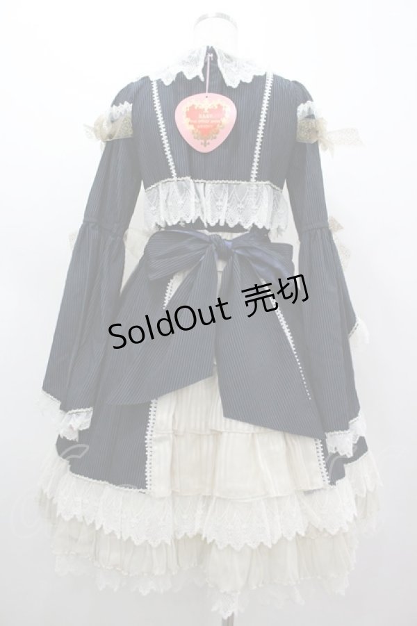 画像2: BABY,THE STARS SHINE BRIGHT / 天国の鍵 Sorellaワンピース  ネイビー I-26-03-05-114-BA-OP-SA-ZI (2)