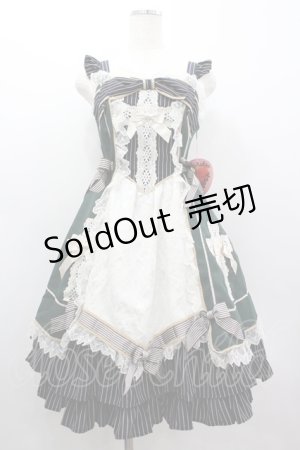 画像: BABY,THE STARS SHINE BRIGHT / Margarethaジャンパースカート  グリーン I-26-03-05-115-BA-OP-SA-ZI