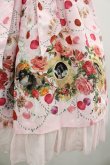 画像3: BABY,THE STARS SHINE BRIGHT / Lady Victorian Rose Jewelry〜想いは薔薇の花びらの上に〜柄プリンセスジャンパースカート  ピンク I-26-03-05-123-BA-OP-SA-ZI (3)