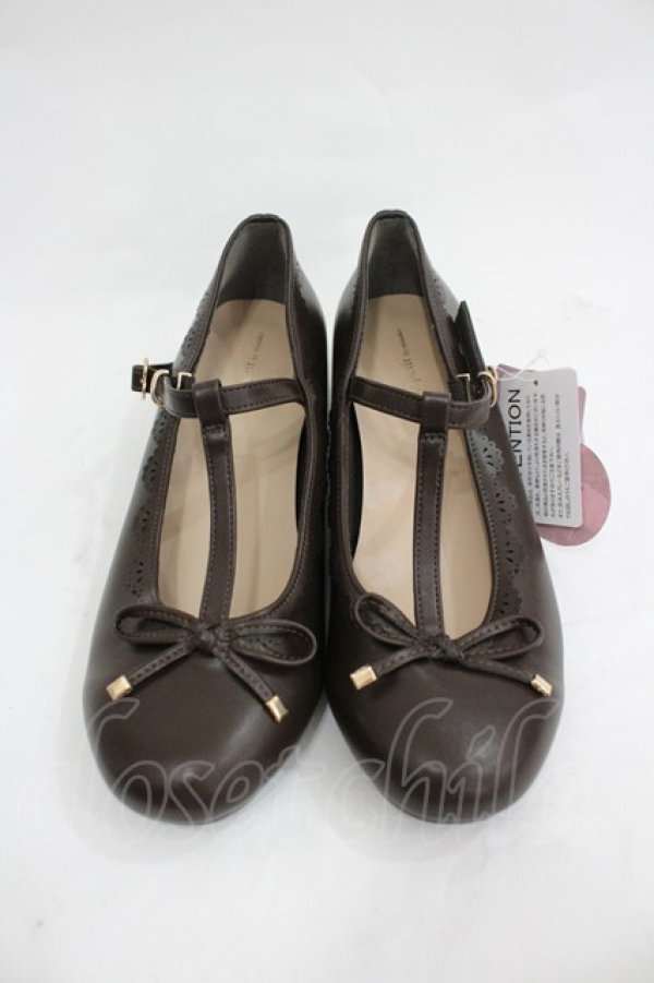 画像1: m petit by misako / AMTストラップレインPPS 3L ブラウン I-26-03-05-013-LO-SH-SA-ZI (1)