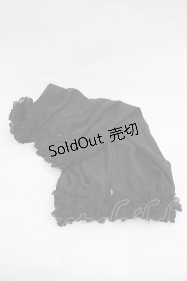 画像1: alice auaa / アームカバー  黒 I-26-03-05-015-AA-ZA-SA-ZI (1)