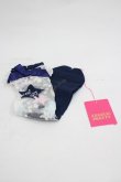 画像1: Angelic Pretty / カラフルStarクルー丈ソックス  紺 I-26-03-05-031-AP-ZA-SA-ZI (1)
