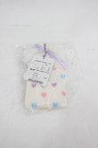 画像2: Angelic Pretty / Candy Petit Heartクルー丈ソックス  白 I-26-03-05-035-AP-ZA-SA-ZI (2)