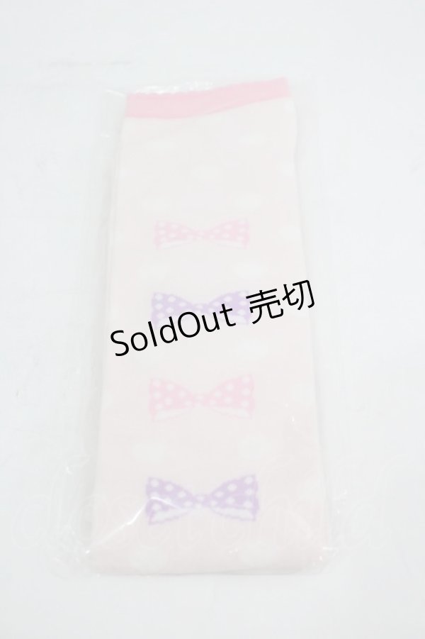 画像1: Angelic Pretty / もこもこTOYSオーバーニー  ピンク I-26-03-05-040-AP-ZA-SA-ZI (1)