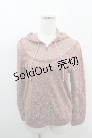 画像: axes femme / レースパーカー M アワピンク I-26-03-06-039-AX-TO-SA-ZI