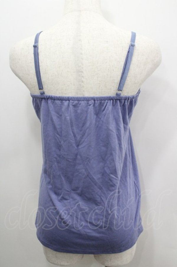 画像3: axes femme / ビジュー使いキャミソール  パープル I-26-03-06-047-AX-TO-SA-ZI (3)