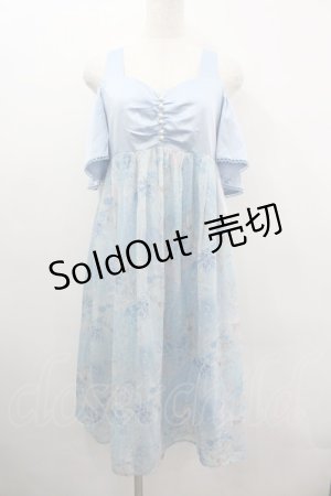 画像: axes femme / マーメイドストーリーワンピース  サックス I-26-03-06-059-AX-OP-SA-ZI