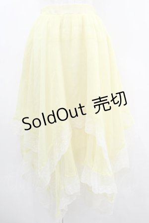 画像: axes femme / イレヘムスカート M イエロー I-26-03-06-063-AX-SK-SA-ZI