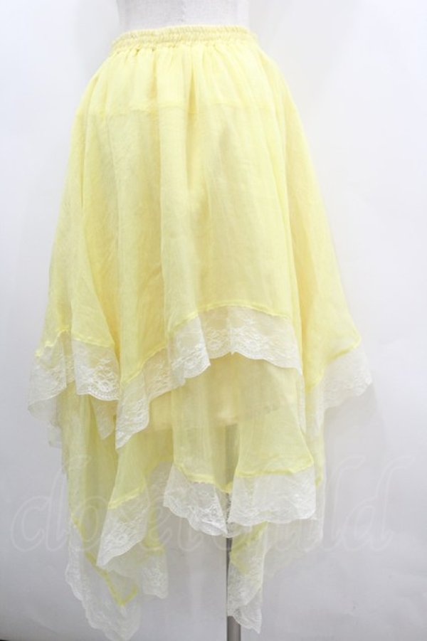 画像3: axes femme / イレヘムスカート M イエロー I-26-03-06-063-AX-SK-SA-ZI (3)