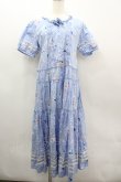 画像1: PINK HOUSE / いるかプリントワンピース  ブルー I-26-03-06-079-LO-OP-SA-ZI (1)