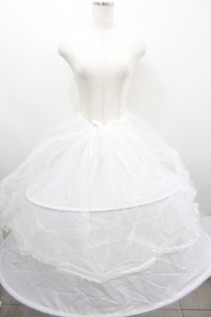 画像: BABY,THE STARS SHINE BRIGHT / ドレス用ボーン入りパニエ【完全受注予約商品】  白 I-26-03-06-081-BA-SK-SA-ZI