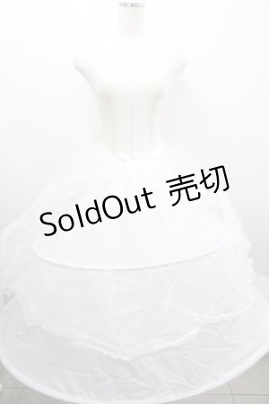 画像: BABY,THE STARS SHINE BRIGHT / ドレス用ボーン入りパニエ【完全受注予約商品】  白 I-26-03-06-081-BA-SK-SA-ZI