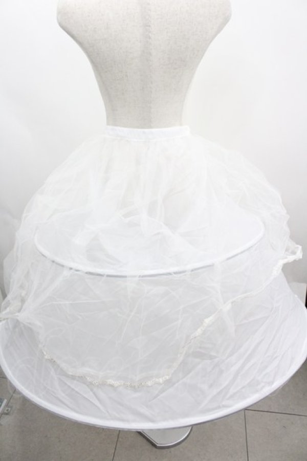画像3: BABY,THE STARS SHINE BRIGHT / ドレス用ボーン入りパニエ【完全受注予約商品】  白 I-26-03-06-081-BA-SK-SA-ZI (3)