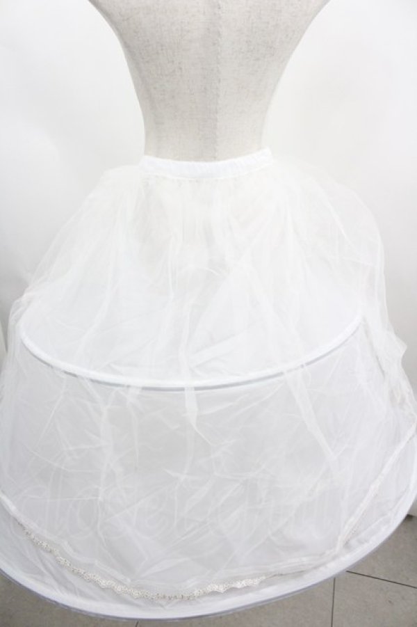 画像3: BABY,THE STARS SHINE BRIGHT / ドレス用ボーン入りパニエ【完全受注予約商品】  白 I-26-03-06-082-BA-SK-SA-ZI (3)