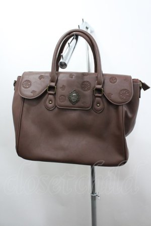 画像: ALICE and the PIRATES / A/P魔法陣ボストンBag  ブラウン I-26-03-06-083-PA-BG-SA-ZI