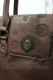 画像2: ALICE and the PIRATES / A/P魔法陣ボストンBag  ブラウン I-26-03-06-083-PA-BG-SA-ZI (2)